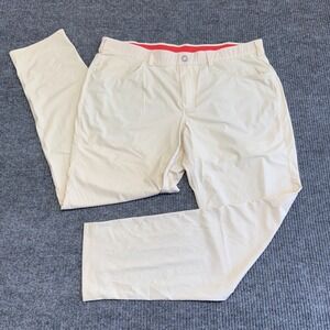 Redvanly‎ Kent Pull On Trousers Men's XXL Stone Performance Stretch Golf Pants